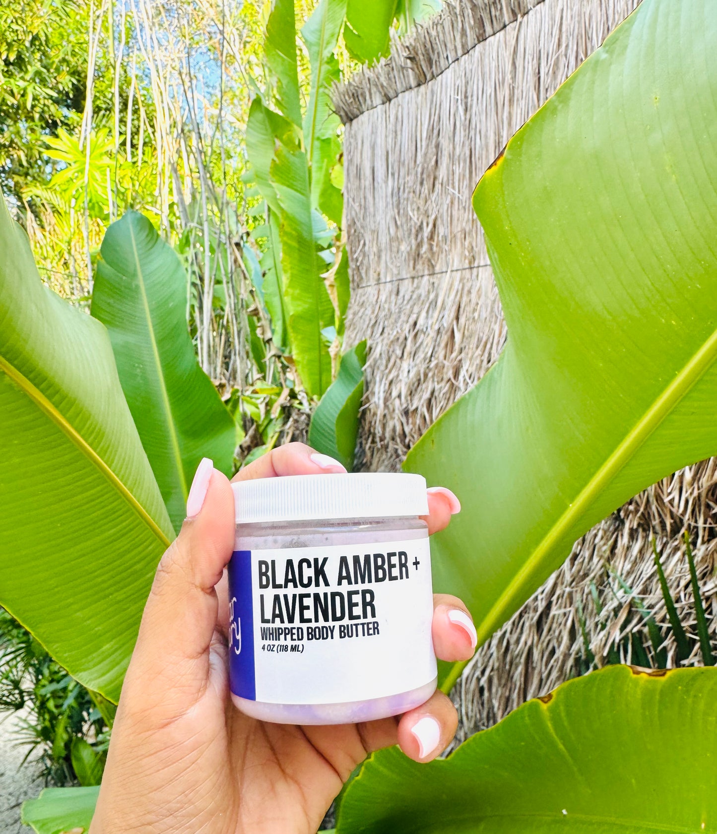Black Amber + Lavender Body Butter