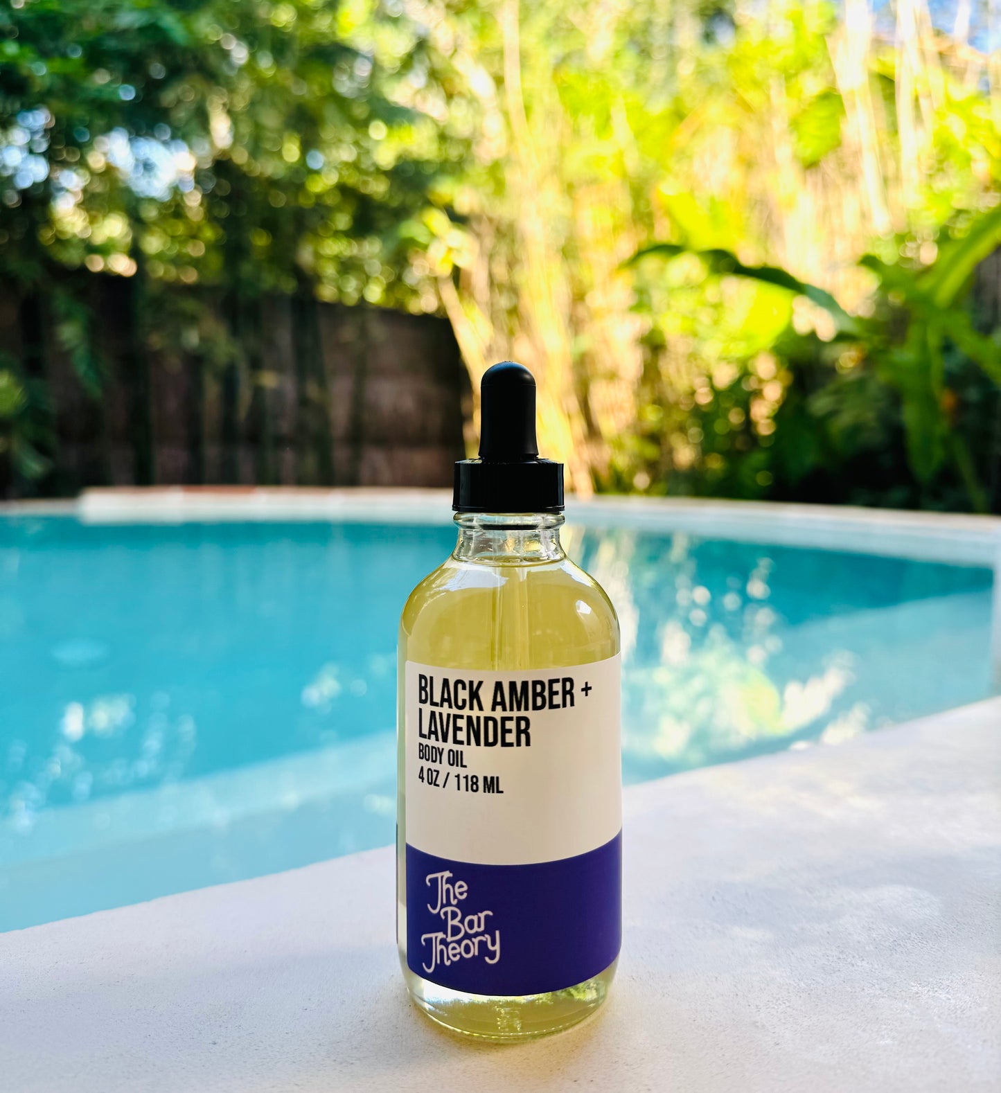 Black Amber + Lavender Body Oil - 4oz
