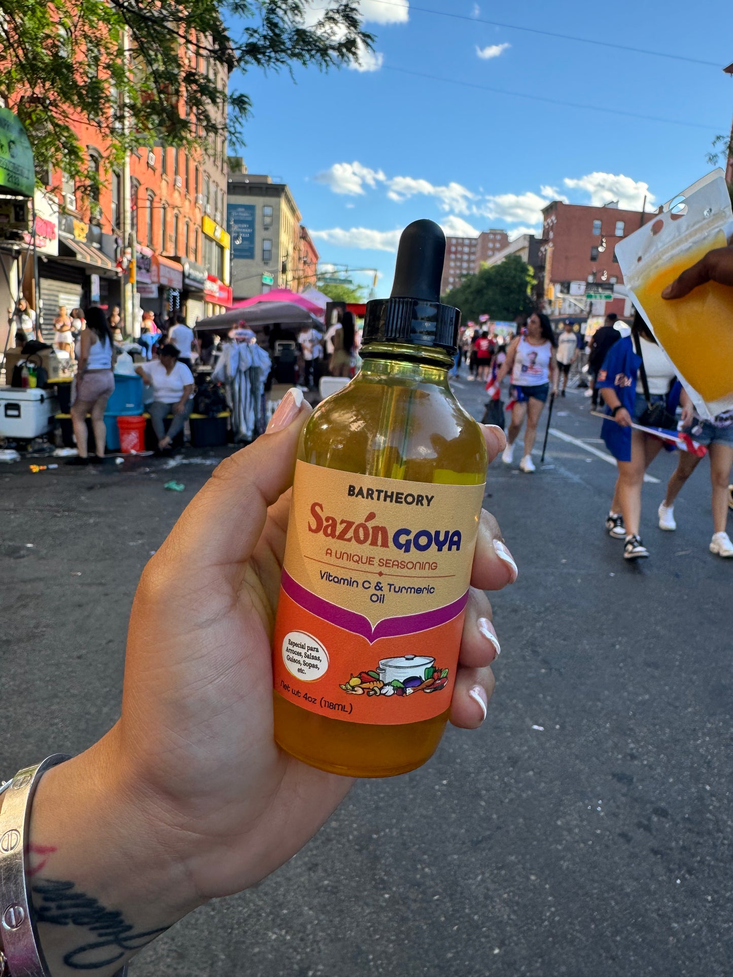 Sazon X Turmeric Body Oil